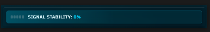 SIGNAL STABILITY: 0%